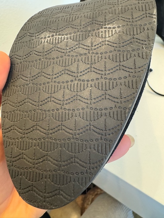 Blondo Black Suede Slouch Block Heel Ankle Boots - Picture 5 of 9